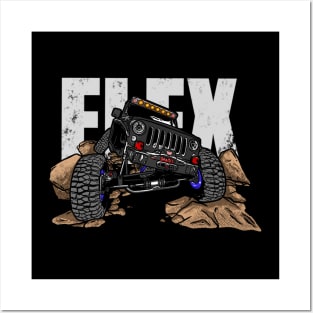 Black Jeep Flex Posters and Art